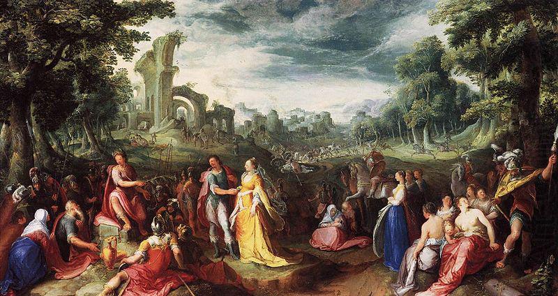 The Continence of Scipio, Karel van Mander